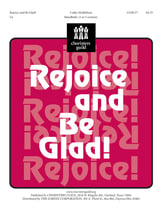 Rejoice and Be Glad Handbell sheet music cover
